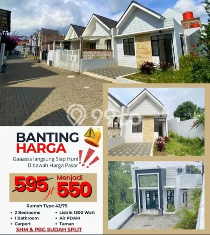 Rumah Modern Minimalis 2 KT Siap Huni di Cimahi Utara Rumah Modern Minimalis 2 KT Siap Huni di Cimahi Utara