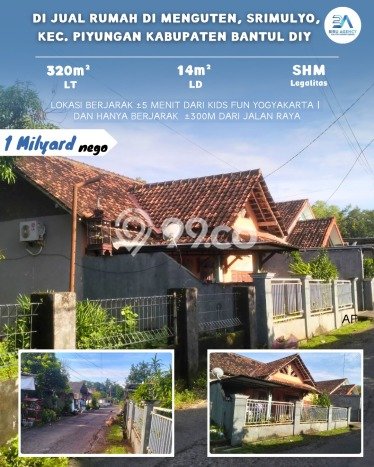 For Sale Rumah 2 Kamar Lokasi Ideal Bagus dan Strategis di Piyungan For Sale Rumah 2 Kamar Lokasi Ideal Bagus dan Strategis di Piyungan