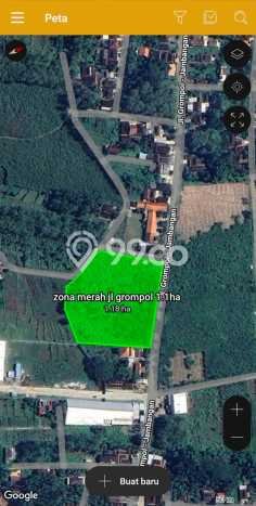 Tanah Dijual Lokasi Kebakkramat, Karanganyar dengan Luas Tanah 11000m2 dan Status SHM Tanah Dijual Lokasi Kebakkramat, Karanganyar dengan Luas Tanah 11000m2 dan Status SHM