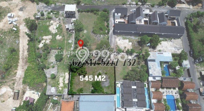 Dijual Tanah di Badung, Luas 545m2 SHM Dijual Tanah di Badung, Luas 545m2 SHM