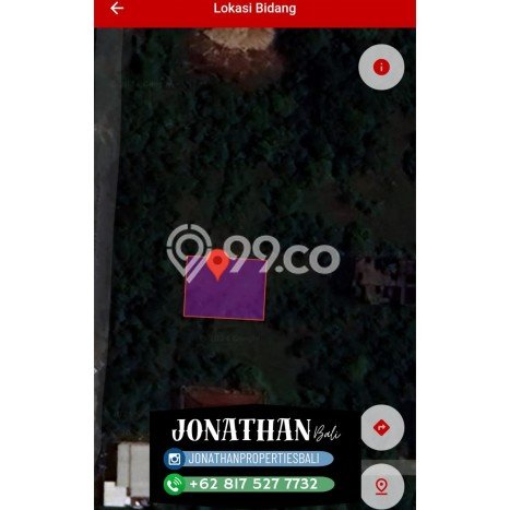 Untuk Dijual Tanah di Badung, Luas 300m2 SHM Untuk Dijual Tanah di Badung, Luas 300m2 SHM