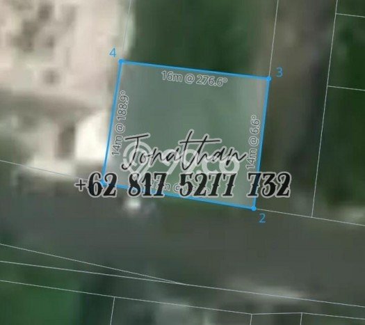 Tanah Dijual Area Strategis di Sunset Road Badung 234m2 Tanah Dijual Area Strategis di Sunset Road Badung 234m2