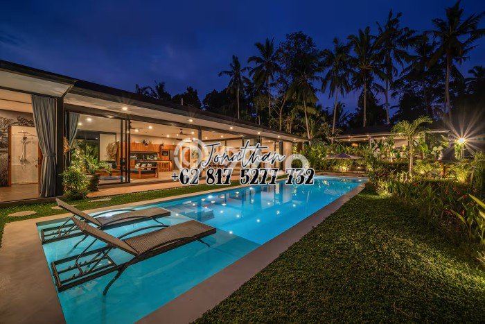 Vila di Ubud, Area 892m2m², Cocok untuk tempat tinggal keluarga Vila di Ubud, Area 892m2m², Cocok untuk tempat tinggal keluarga