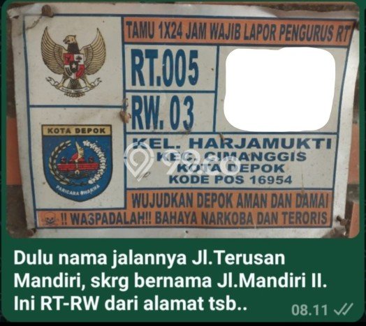 HARGA TERBAIK! Tanah Kawasan Cimanggis, Luas 1772m², Akses Jalan Utama, Area Potensial HARGA TERBAIK! Tanah Kawasan Cimanggis, Luas 1772m², Akses Jalan Utama, Area Potensial