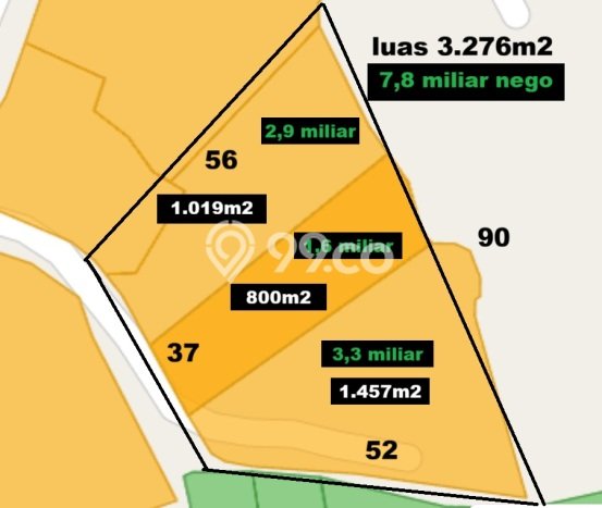 Tanah Kosong Dijual di Bogor dengan Area 800m2 Tanah Kosong Dijual di Bogor dengan Area 800m2