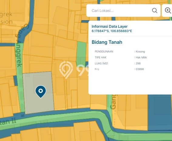 Jarang Ada! Tanah di Johar Baru Punya Luas 298m2 SHM Jarang Ada! Tanah di Johar Baru Punya Luas 298m2 SHM