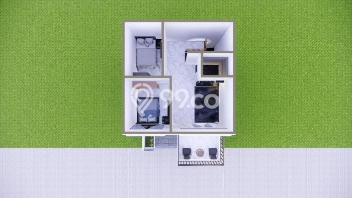 Rumah Modern Minimalis 3 Kamar Siap Huni di Beji Rumah Modern Minimalis 3 Kamar Siap Huni di Beji