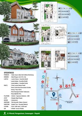 For Sale Rumah 3 Kamar Lokasi Strategis Bagus dan Strategis di Sawangan For Sale Rumah 3 Kamar Lokasi Strategis Bagus dan Strategis di Sawangan