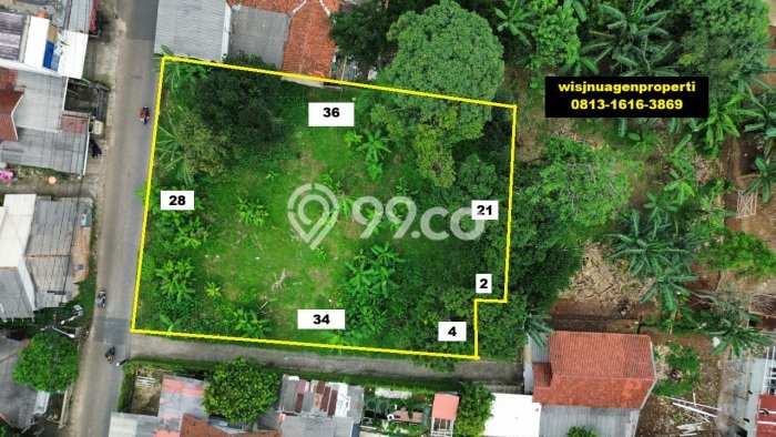 Tanah di Sawangan, Depok Luas 945m2 Dijual Segera Tanah di Sawangan, Depok Luas 945m2 Dijual Segera