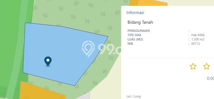 Lahan Kosong Dijual di Parung, Bogor, Luas 1500m2 Area Strategis Lahan Kosong Dijual di Parung, Bogor, Luas 1500m2 Area Strategis
