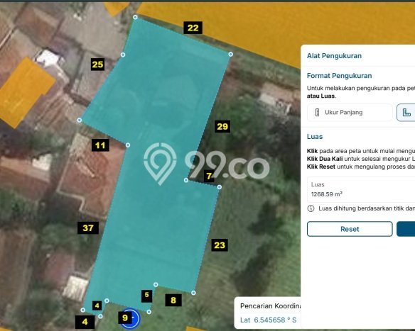 Tanah Dijual Lokasi Ciampea Bogor SHM Tanah Dijual Lokasi Ciampea Bogor SHM