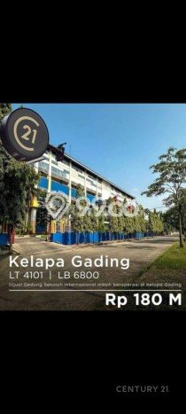Dijual Kantor di Kelapa Gading Jakarta Utara LT 4101m2 / LB 6849m2 Dijual Kantor di Kelapa Gading Jakarta Utara LT 4101m2 / LB 6849m2
