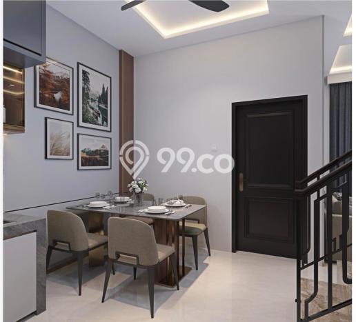 Rumah Modern 3 KT di Duri Kepa Jakarta Barat Unfurnished Rumah Modern 3 KT di Duri Kepa Jakarta Barat Unfurnished