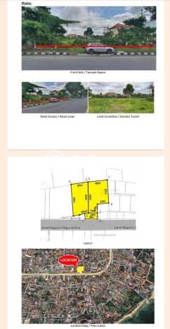 Tanah Dijual Area Strategis di Sanur Denpasar 4700m2 Tanah Dijual Area Strategis di Sanur Denpasar 4700m2