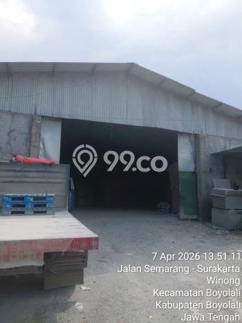 Unit Gudang Dijual di Boyolali LT 660m2 & LB 450m2 Unit Gudang Dijual di Boyolali LT 660m2 & LB 450m2