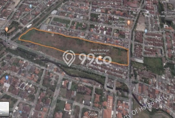Dijual Tanah Lokasi Ketintang, Surabaya Seluas 36000m2 Dijual Tanah Lokasi Ketintang, Surabaya Seluas 36000m2