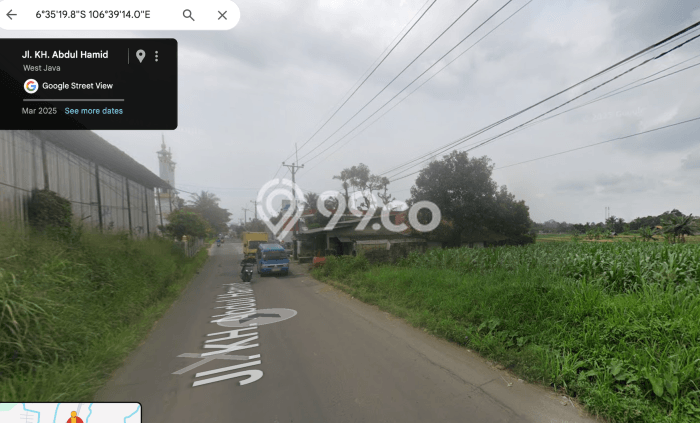 Tanah Dijual Lokasi Bogor Barat Bogor SHM Tanah Dijual Lokasi Bogor Barat Bogor SHM