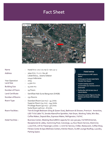 Jual Hotel di , Luas 15000m2m², Area Berkembang, Mainroad Jual Hotel di , Luas 15000m2m², Area Berkembang, Mainroad