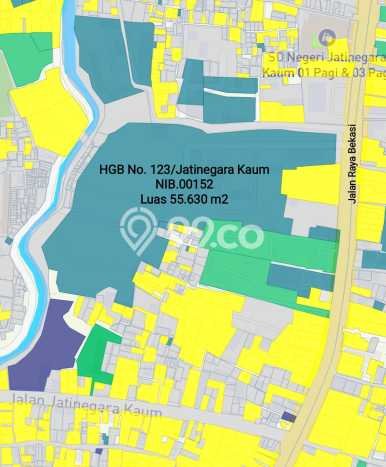 Lahan untuk Dijual di Jatinegara Jakarta Timur Luas 55630m2 Lahan untuk Dijual di Jatinegara Jakarta Timur Luas 55630m2