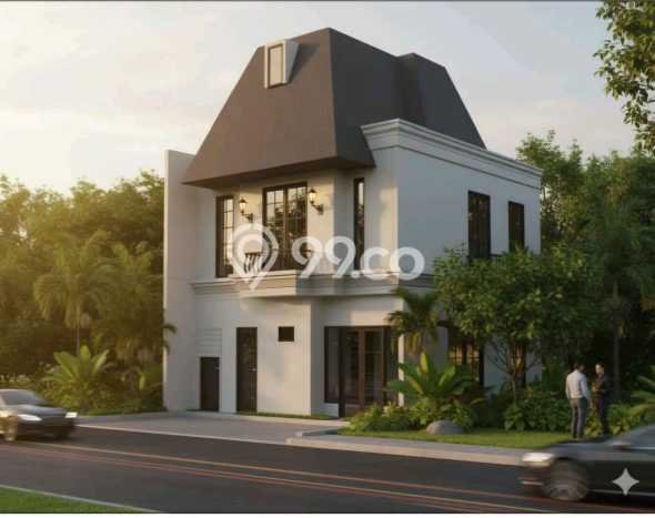 Rumah Elit LB 100m2 Siap Huni Desain Elegan di Bintaro, Tangerang Selatan Rumah Elit LB 100m2 Siap Huni Desain Elegan di Bintaro, Tangerang Selatan