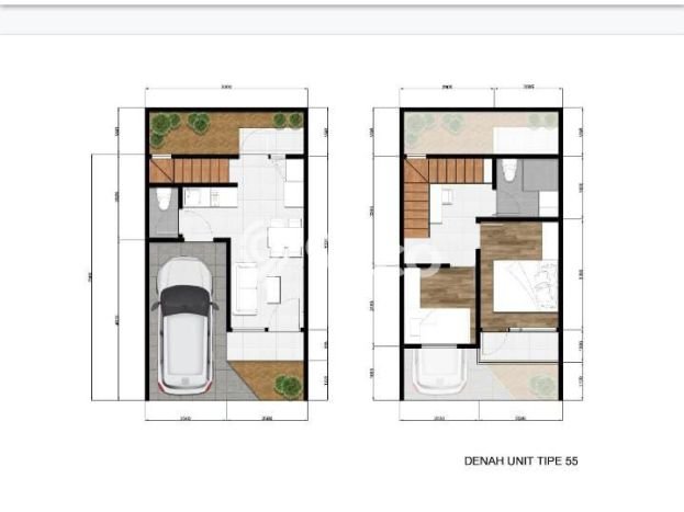 Rumah Minimalis 2 Kamar LT 50m2 di Jatiwarna Rumah Minimalis 2 Kamar LT 50m2 di Jatiwarna