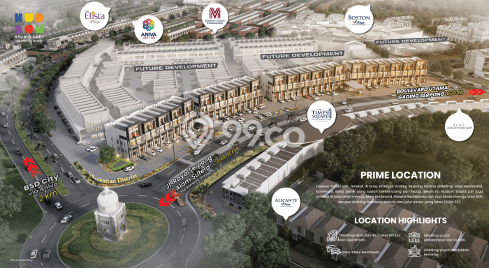 Dijual! Ruko di Gading Serpong Tangerang LT 90m2 / LB 276m2 Kawasan Strategis Dijual! Ruko di Gading Serpong Tangerang LT 90m2 / LB 276m2 Kawasan Strategis