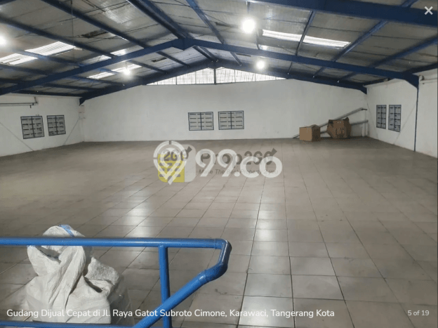 Gudang Dijual di Karawaci Tangerang dengan LB 572m2 Gudang Dijual di Karawaci Tangerang dengan LB 572m2