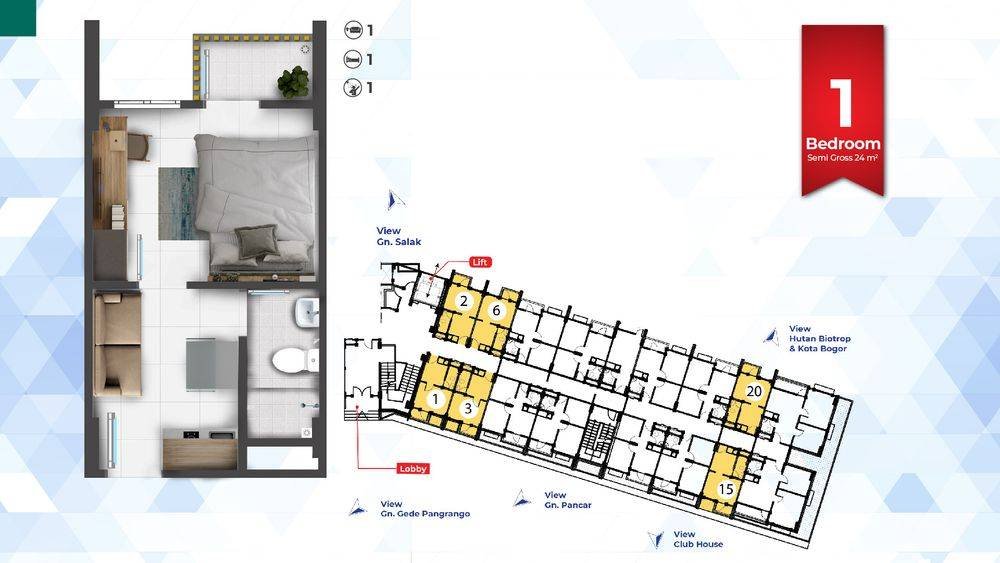 Siteplan Apartemen Royal Heights One Bedroom.jpg Siteplan Apartemen Royal Heights One Bedroom.jpg