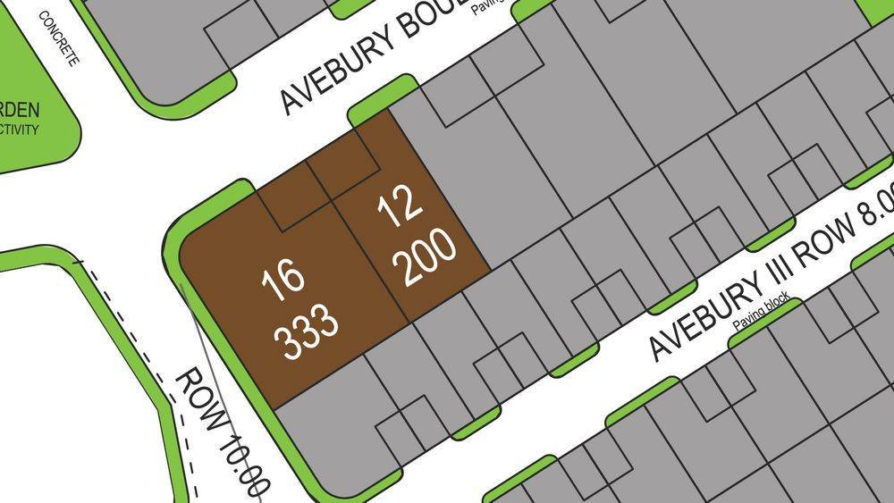 Siteplan Kavling Avebury Boulevard No-12 & 16.jpg Siteplan Kavling Avebury Boulevard No-12 & 16.jpg