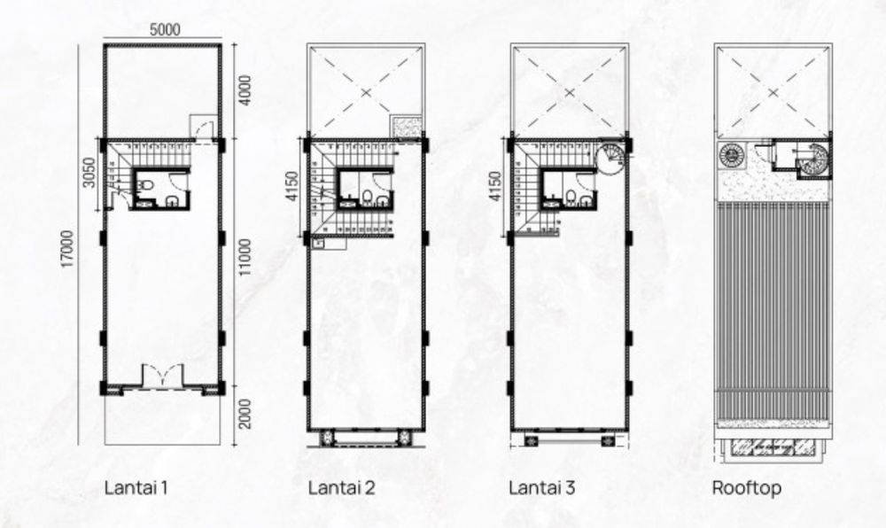 Bukit Avenue 5x17 , 3 Lantai denah.jpg Bukit Avenue 5x17 , 3 Lantai denah.jpg