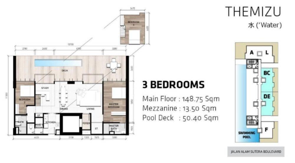 Mizu - 3 Bedroom Mizu - 3 Bedroom