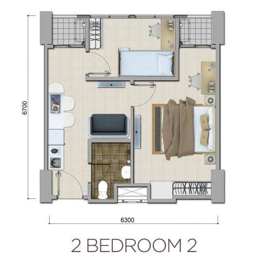 2 Bedroom 2 2 Bedroom 2
