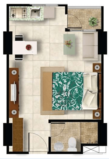 Sudirman Suites Apartment tipe studio Sudirman Suites Apartment tipe studio