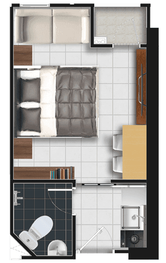 1 BR + 1 BR +