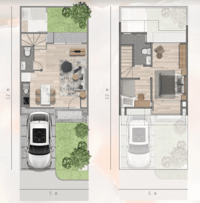 Tipe 1 - Icon Villa (5x12) Tipe 1 - Icon Villa (5x12)