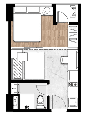 1 BR A 1 BR A
