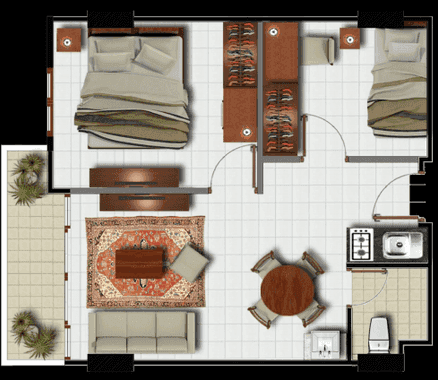 2 BR 2 BR