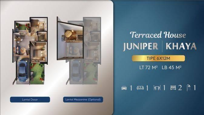 Terraced House Tipe 6 x 12 Terraced House Tipe 6 x 12