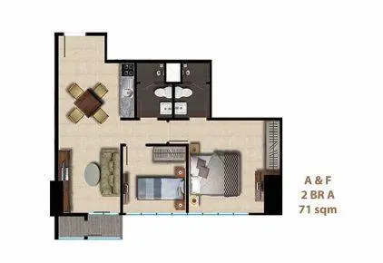 2 BR 2 BR