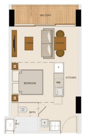 1 BR A 1 BR A