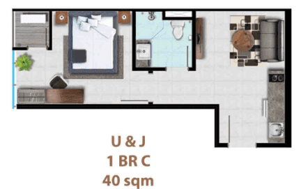 1 BR C 1 BR C
