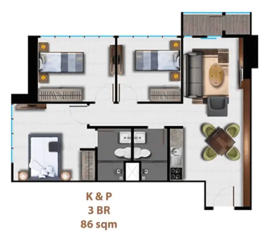 3 BR 3 BR