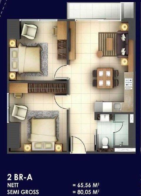 2 BR A 2 BR A