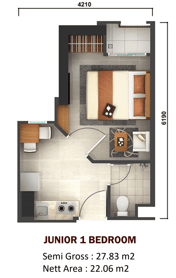Junior 1 Bedroom Junior 1 Bedroom