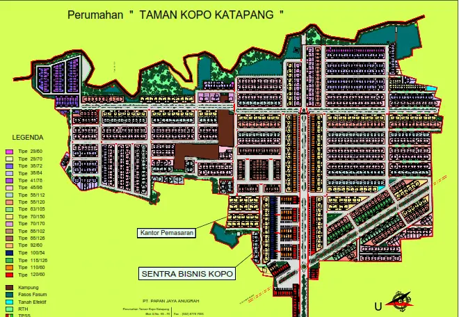 Site Plan Taman Kopo Katapang