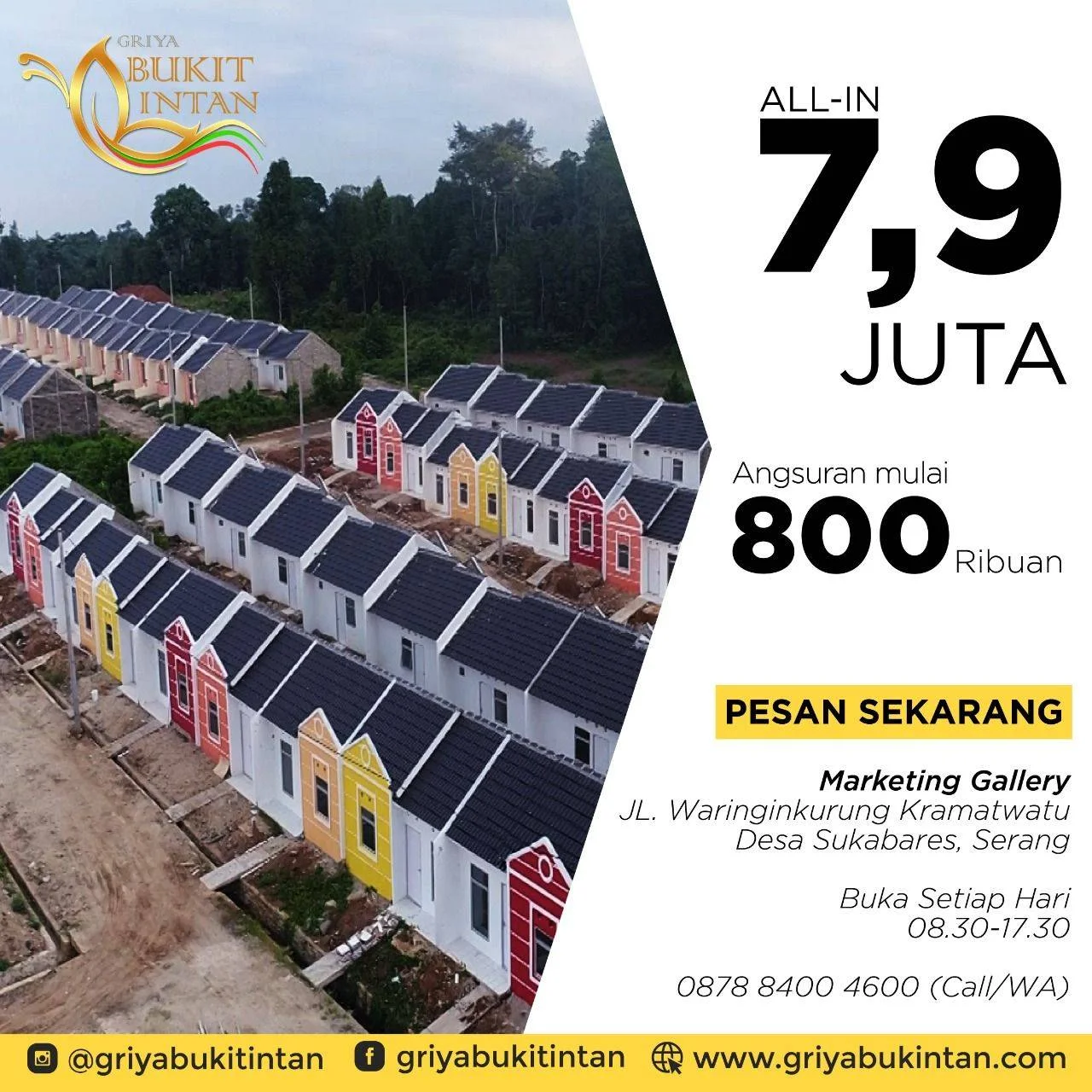 Griya Bukit Intan Promo Special "Merdeka"