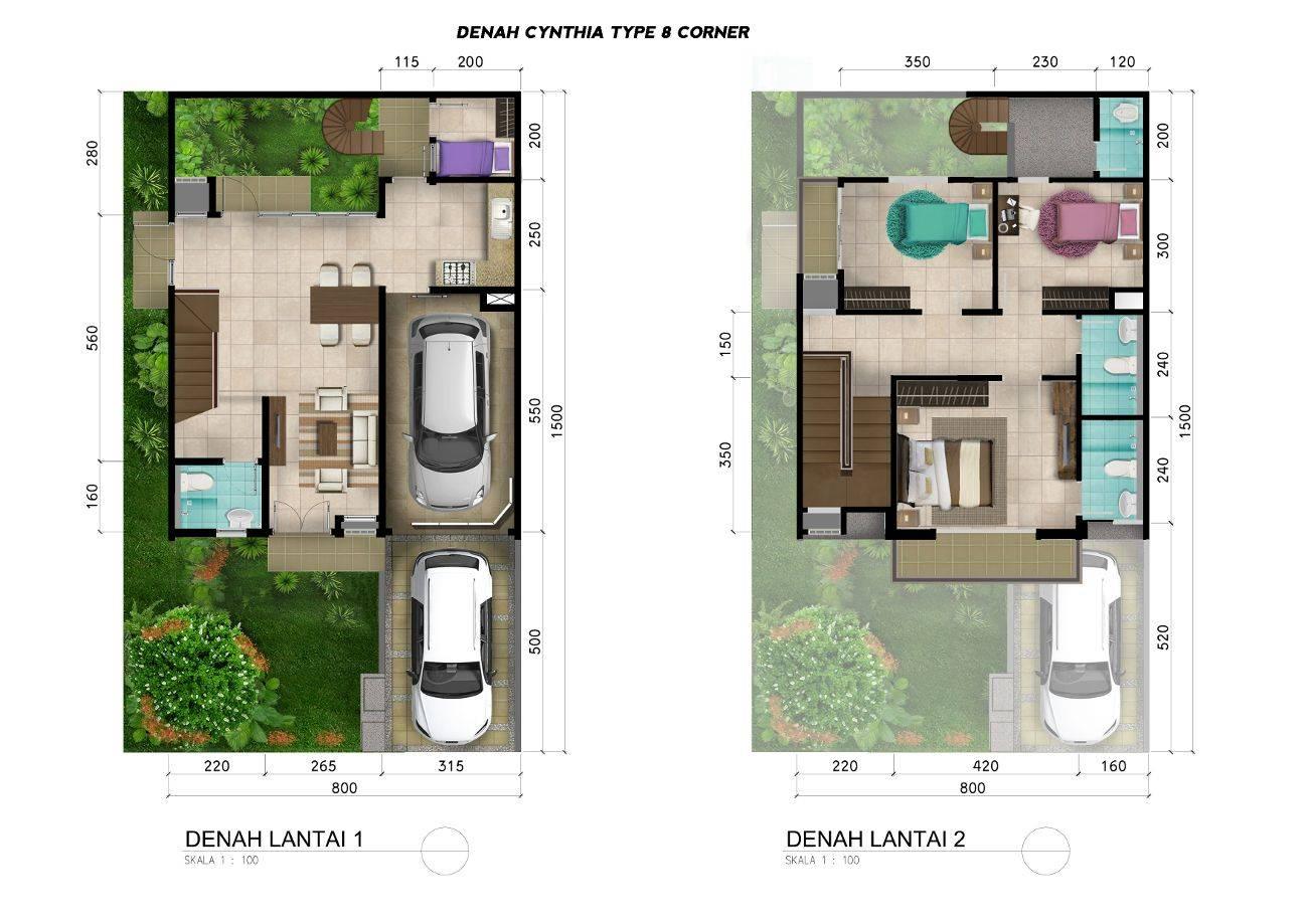 Cynthia Summarecon Bandung Tipe 8 Corner