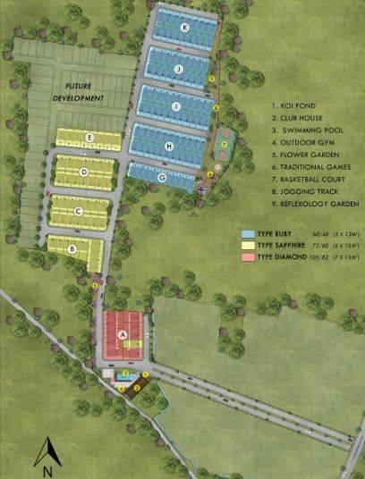 Emerald Terrace siteplan