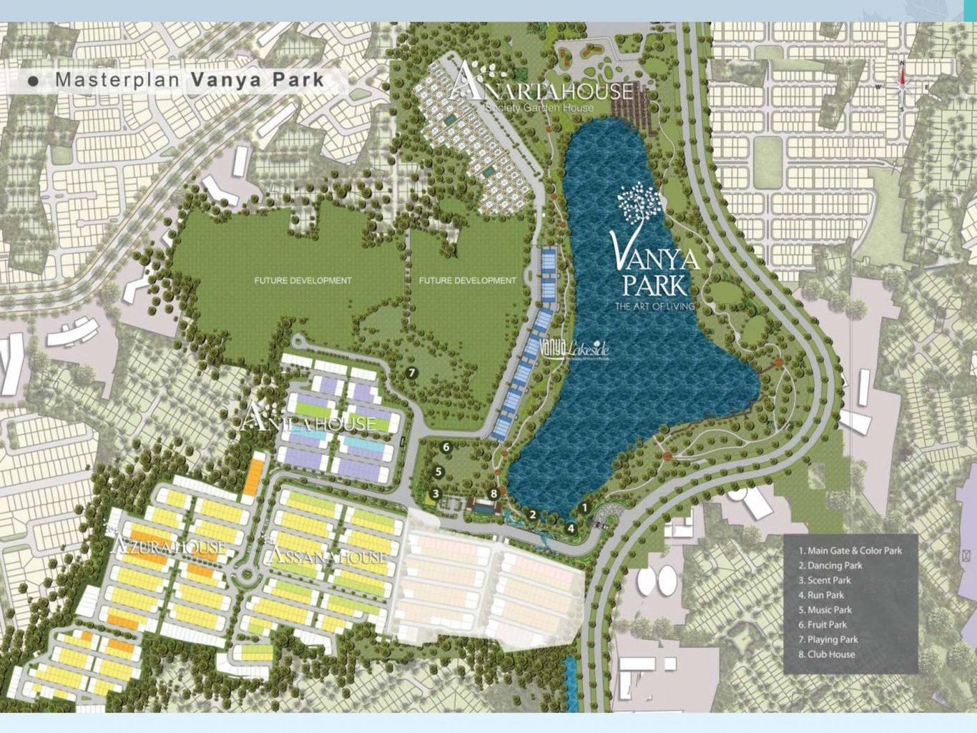 Anarta House - BSD City master plan
