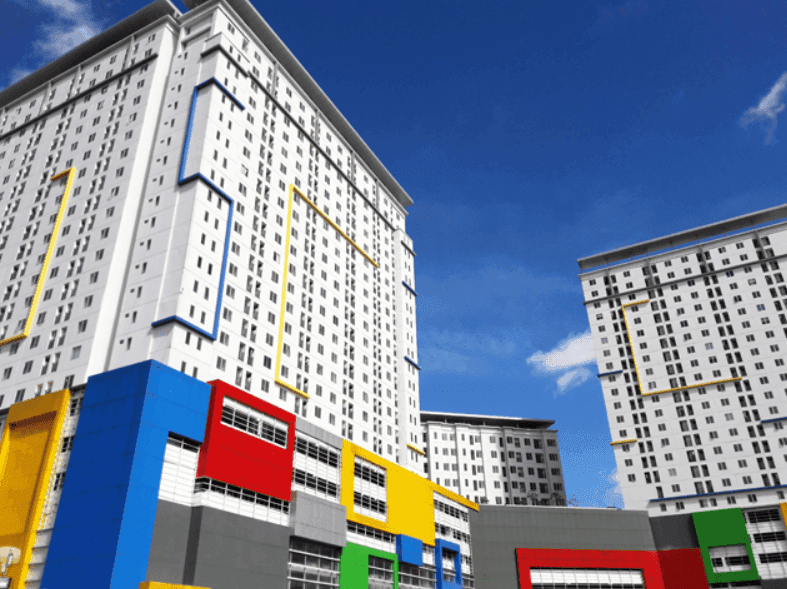 Apartemen Bassura City facade